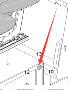铣刨机小减震块65592
